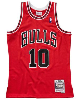 Mitchell & Ness Nba 1990 Chicago Bulls Swingman Tank Top - Red