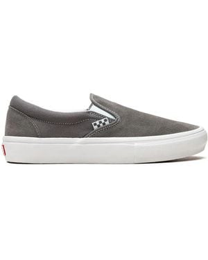 Vans Skate Slip-on "grey/white" スニーカー - グレー