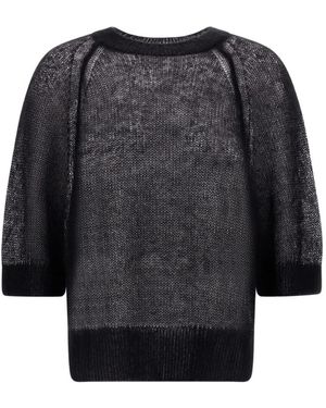 Herno Raglan Sleeve T-Shirt - Black