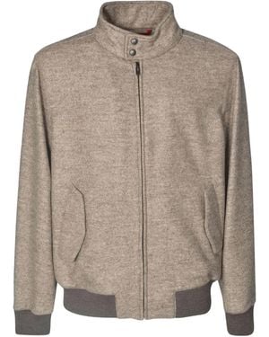 Fay Jack Met Opstaande Kraag - Bruin