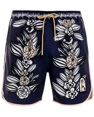 Agua Bendita Liam Swim Shorts - Blue