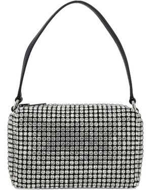 Alexander Wang Embellished Shoulder Bag - Black