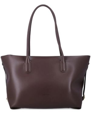 THEMOIRÈ Top-Handle Tote Bag - Purple