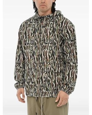 Woolrich Shadowbark Hooded Jacket - Grey
