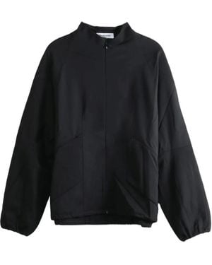 Kiko Kostadinov Panelled Raglan-Sleeve Jacket - Black