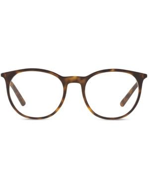 Dolce & Gabbana Round-Frame Glasses - Black