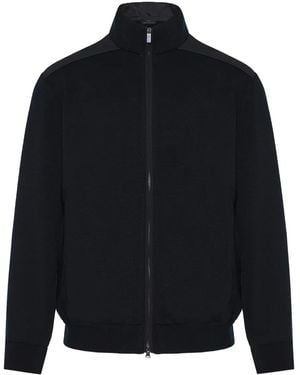 Paul & Shark High-neck Panelled Sweater - ブルー
