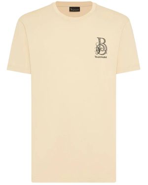 Billionaire ロゴ Tシャツ - ナチュラル