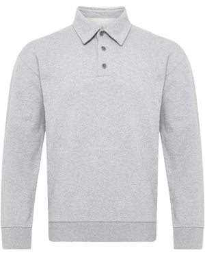 JW Anderson Langärmeliges Poloshirt - Grau