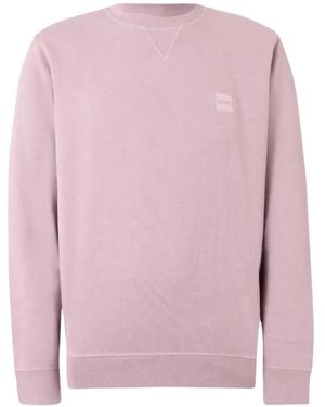 BOSS Sweat À Patch Logo - Pink