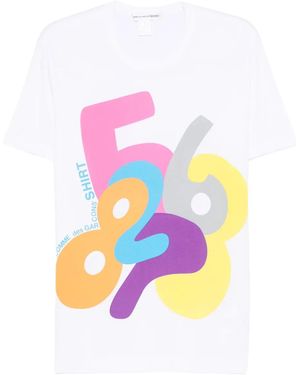 Comme des Garçons T-Shirt Con Stampa - Bianco