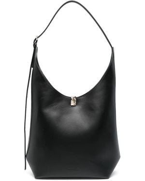 Loulou de Saison Andrea Shoulder Bag - Black