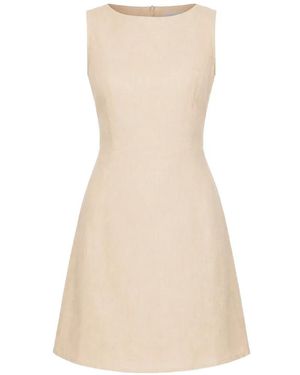 Faithfull the Brand Lui Sleeveless Mini Dress - Natural