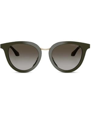 Giorgio Armani Round-Frame Sunglasses - Grey