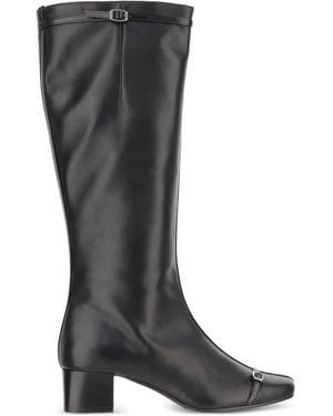CAREL PARIS 40Mm Starter Leather Boots - Black