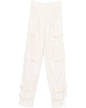 SIMONA CORSELLINI Cargo Trousers - White