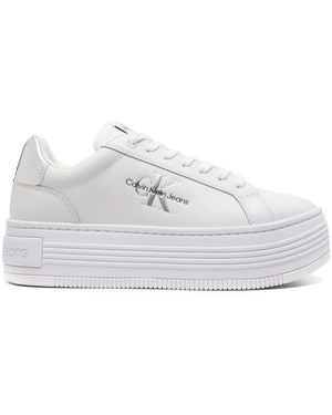 Calvin Klein Sneakers Mit Dicker Sohle - Weiß