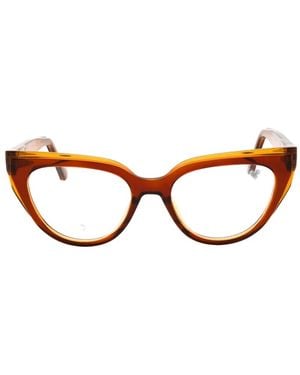 Calvin Klein Cat-Eye Glasses - Brown