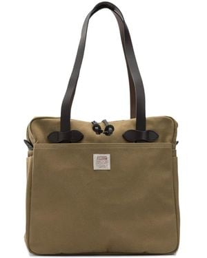 Filson Logo-Patch Tote Bag - Natural