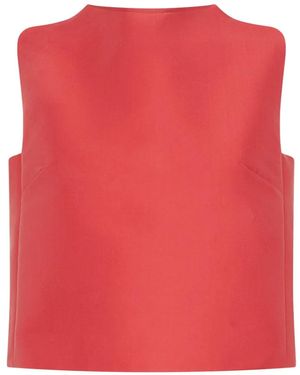 Violante Nessi Son Silk Top - Red