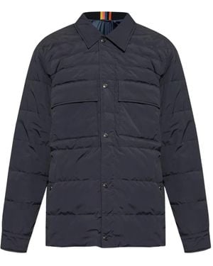 Paul Smith Quilted Jacket - Blue