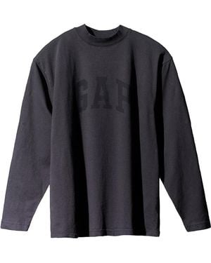 Yeezy Gap Camiseta Dove De Manga Larga - Negro