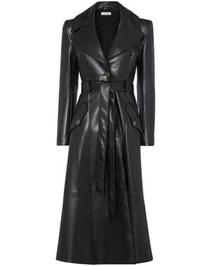 Temperley London Reynaldo Trench Coat - Black