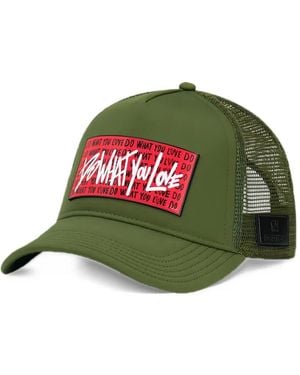 PARTCH Clip Curved-Peak Trucker Hat - Green