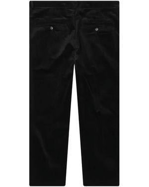 Wacko Maria Cordhose mit Falten - Schwarz
