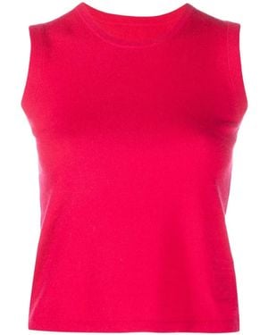 Frenckenberger Cashmere Tank Top - Pink