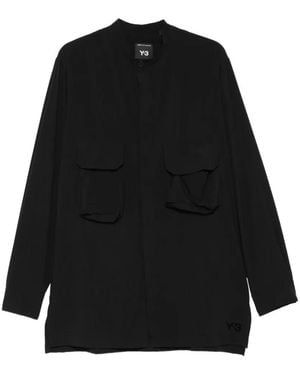 Y-3 Ut Oversized Shirt - Black
