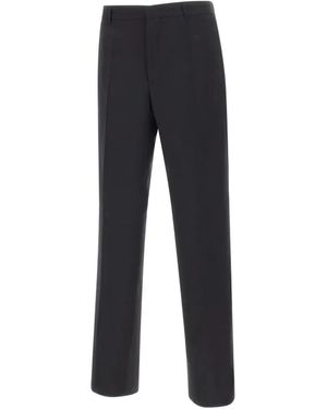 Mood Pantalones Con Pinzas - Azul