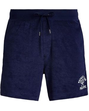 Polo Ralph Lauren サイドストライプ ショートパンツ - ブルー