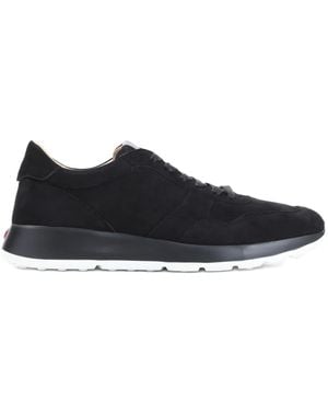 Tod's Zapatillas de ante con paneles - Negro
