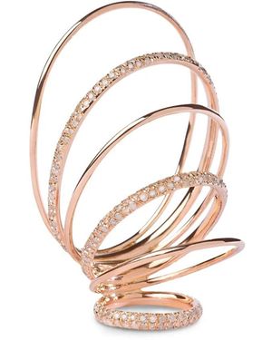Gaelle Khouri 9K A Capella Diamond-Embellished Diamond Ring - White