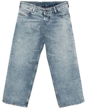 DIESEL Acid-wash Jeans - ブルー