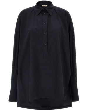 DI.LA3 PARI' Poplin Shirt - Blue