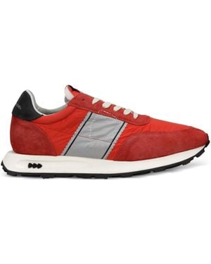 Philippe Model Panelled Trainers - Red