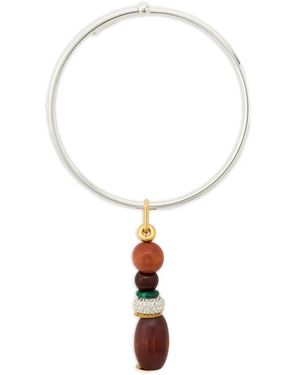 Timeless Pearly Beaded Pendant Necklace - White