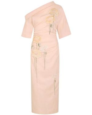BERNADETTE Bowery Midi Dress - Pink