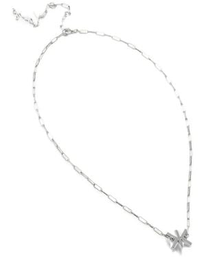 KENZO Double K Necklace - White