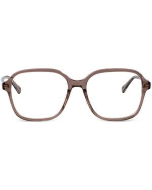 Chloé Brille Mit Eckigem Gestell - Grau