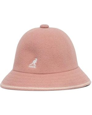 Kangol Stripe Casual Logo Hat - Pink