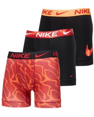 Nike Boxer Con Logo - Rosso