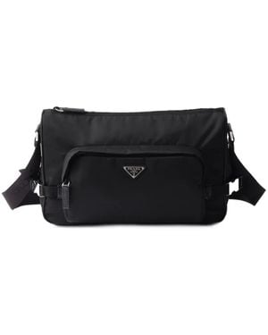 Prada Re-nylon メッセンジャーバッグ - ブラック