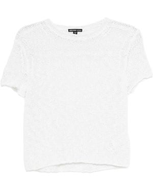 James Perse Short-Sleeved Top - White
