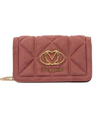 Love Moschino Chain-strap Shoulder Bag - Red