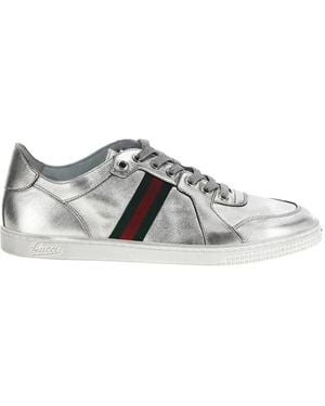 Gucci Zapatillas Bajas Stretch - Blanco