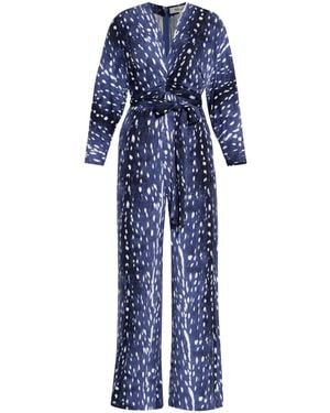 【DIANE von FURSTENBERG】コシマツーラメジャンプスーツ DIANE von FURSTENBERG◇コシマツーラメジャンプスーツ