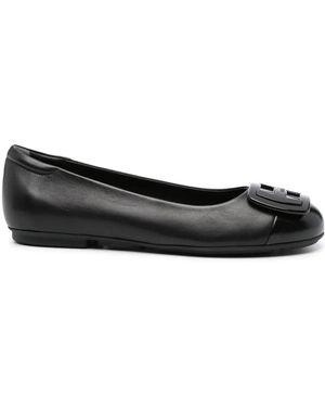Hogan Ballerinas H661 Shoes - Black